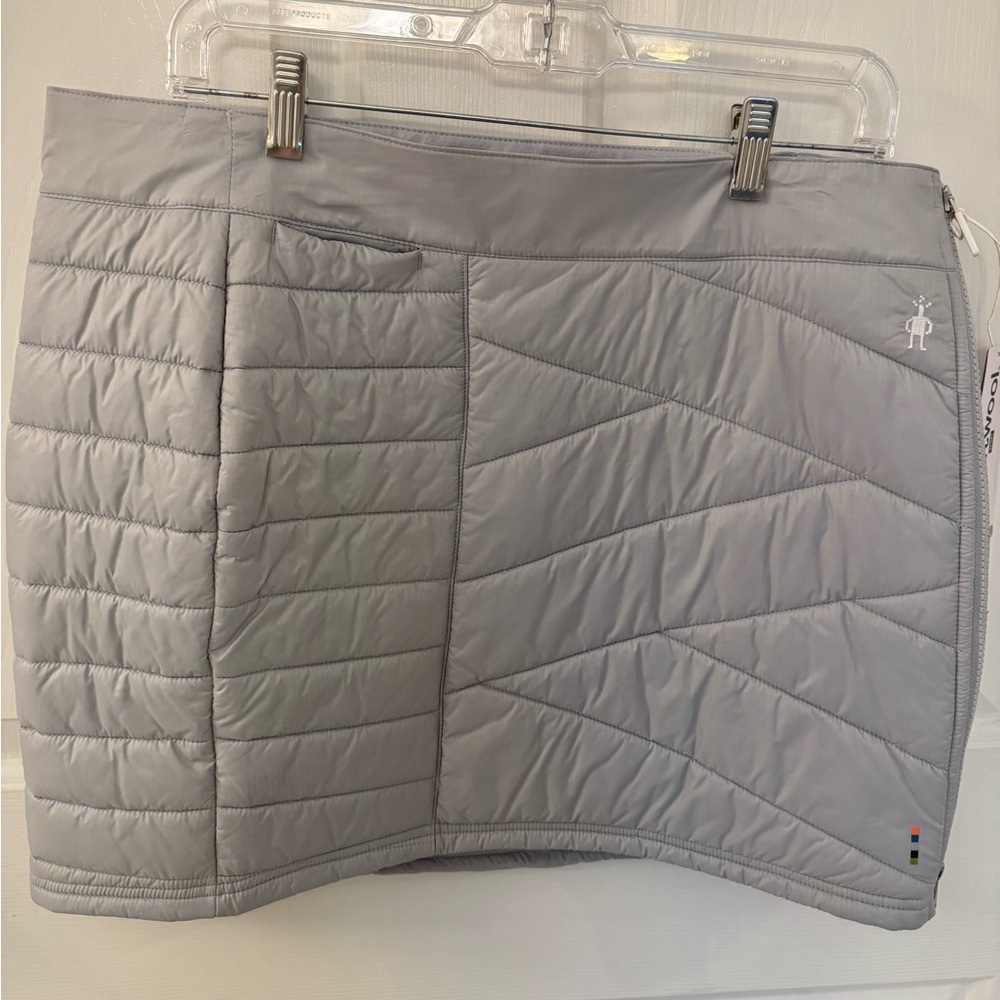 Smartwool Smartloft Zip Skirt Storm Gray/Size Large